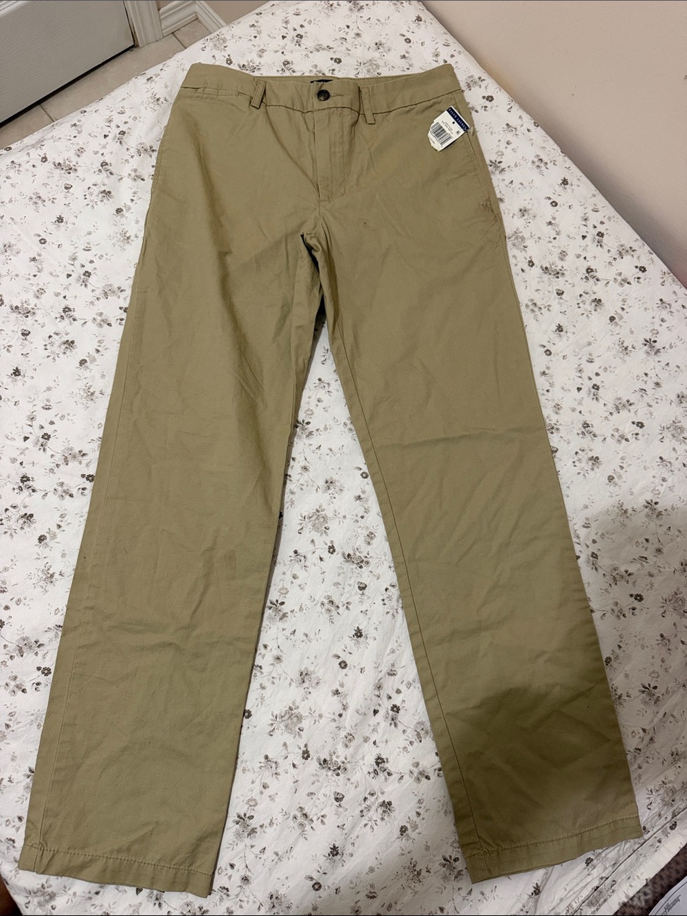Ralph Lauren Men's Khaki Straight-Leg Chinos - Light Tan